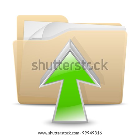 Upload Icon Vector