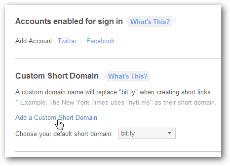 Url Shortener Custom Name