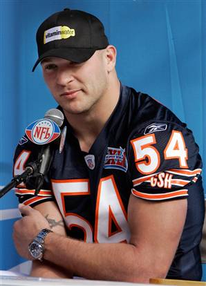 Urlacher Chicago Bears