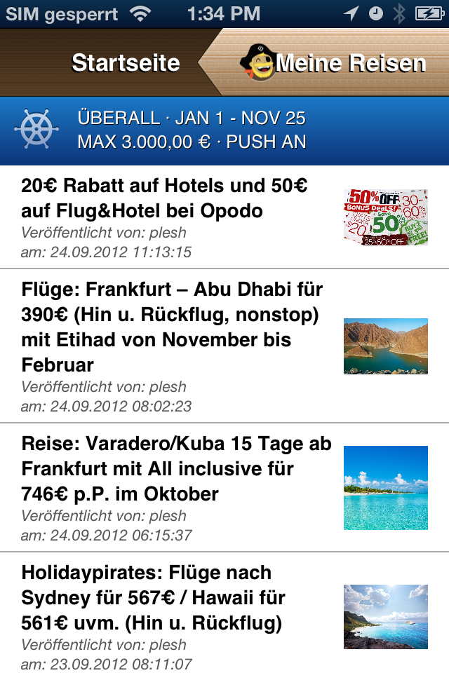 Urlaubspiraten Lufthansa