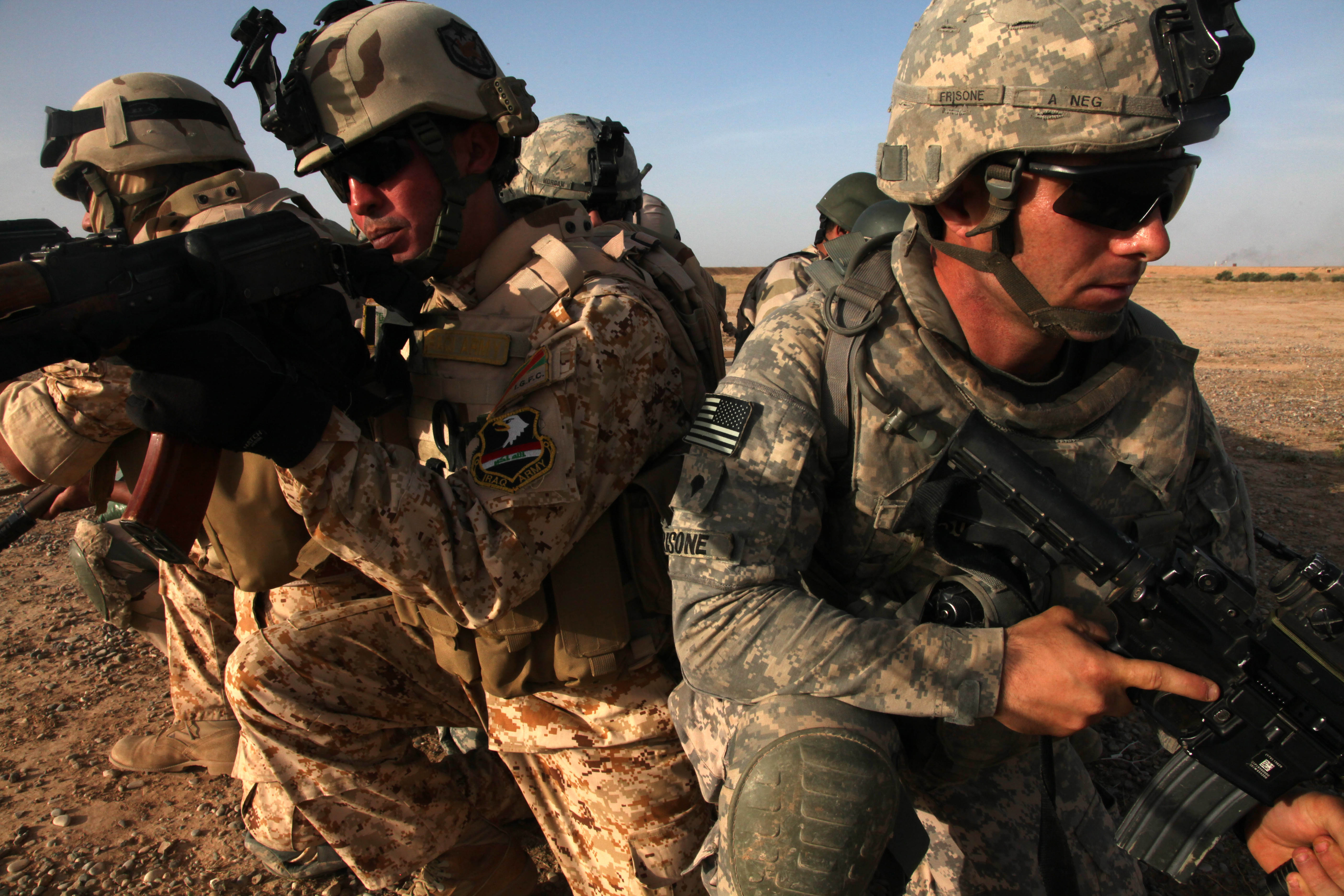 Us Army Soldiers In Combat