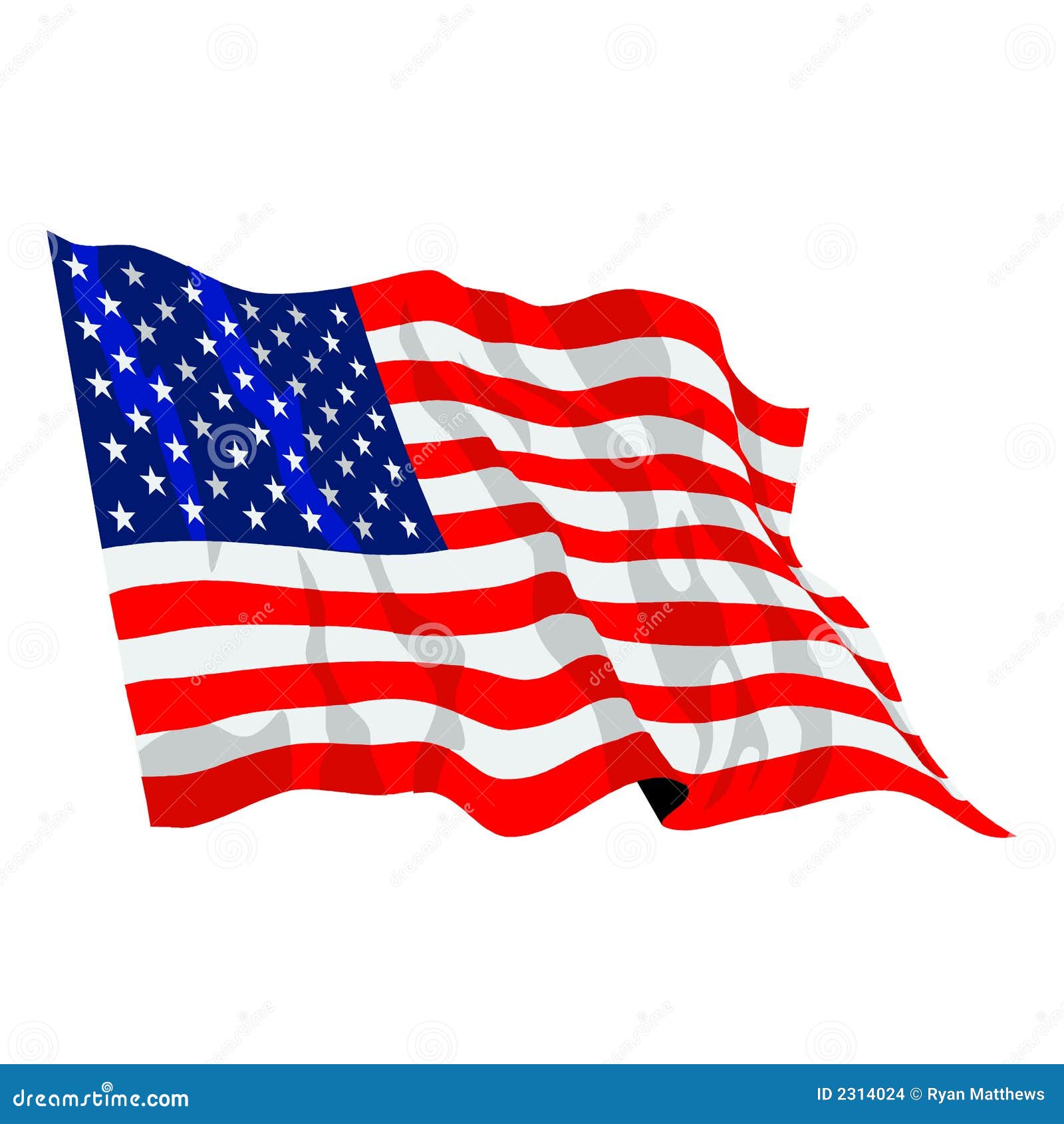 Us Flag Clip Art