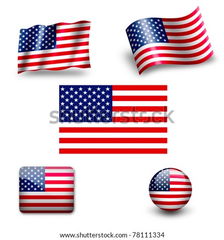 Us Flag Icon