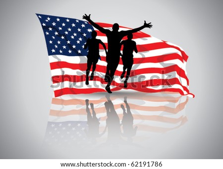 Us Flag Vector Eps