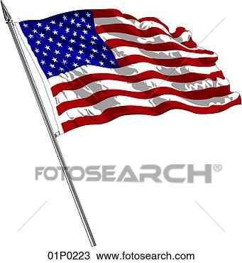 Us Flag Vector Eps