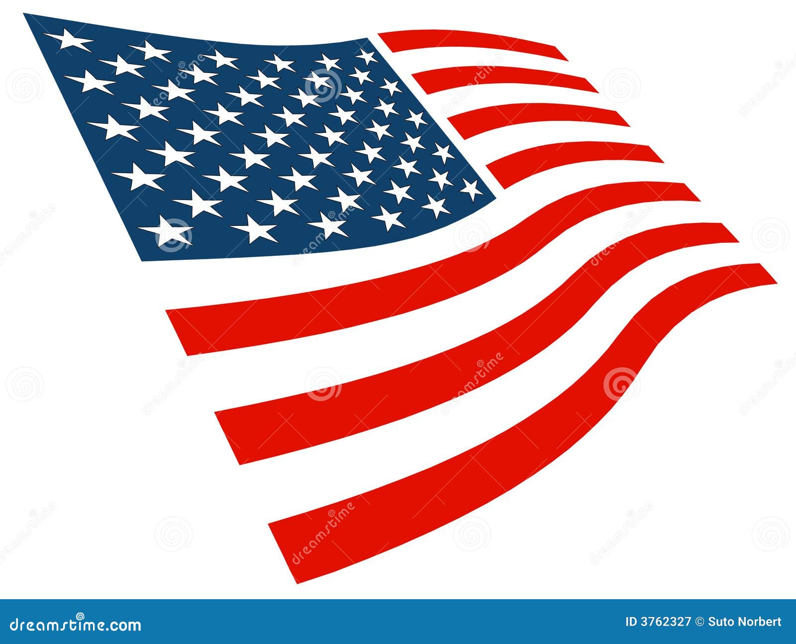 Us Flag Vector Free