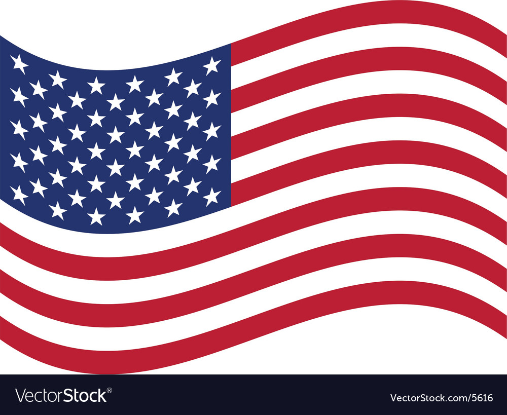 Us Flag Vector Free