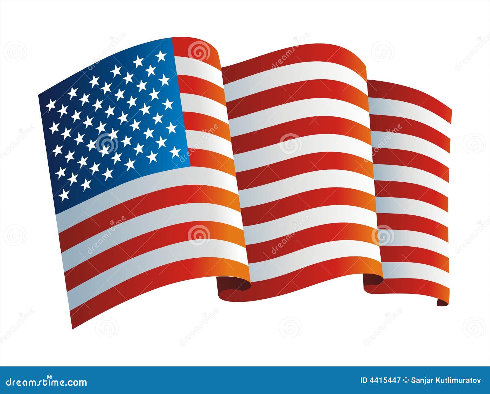 Usa Flag Clip Art Free