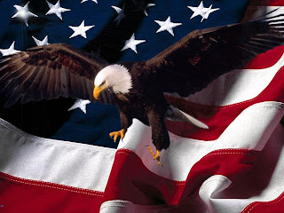 Usa Flag Eagle Clip Art