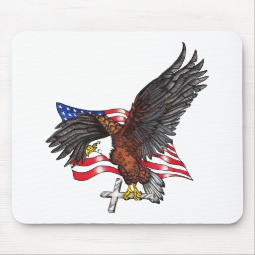 Usa Flag Eagle Drawing