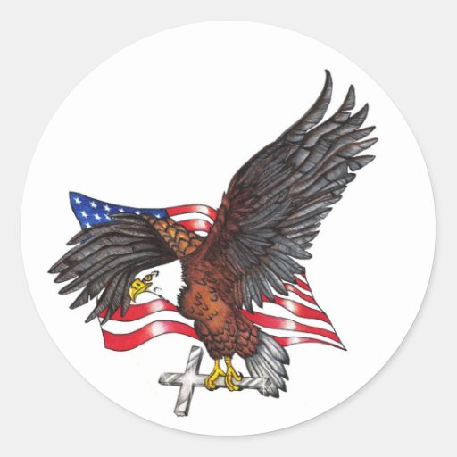 Usa Flag Eagle Drawing