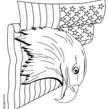 Usa Flag Eagle Drawing