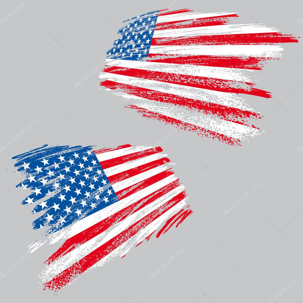 Usa Flag Vector