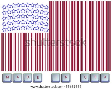 Usa Flag Vector Art