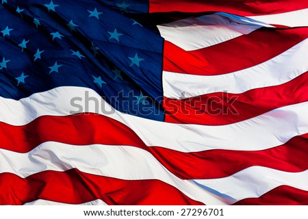 Usa Flag Waving Wallpaper