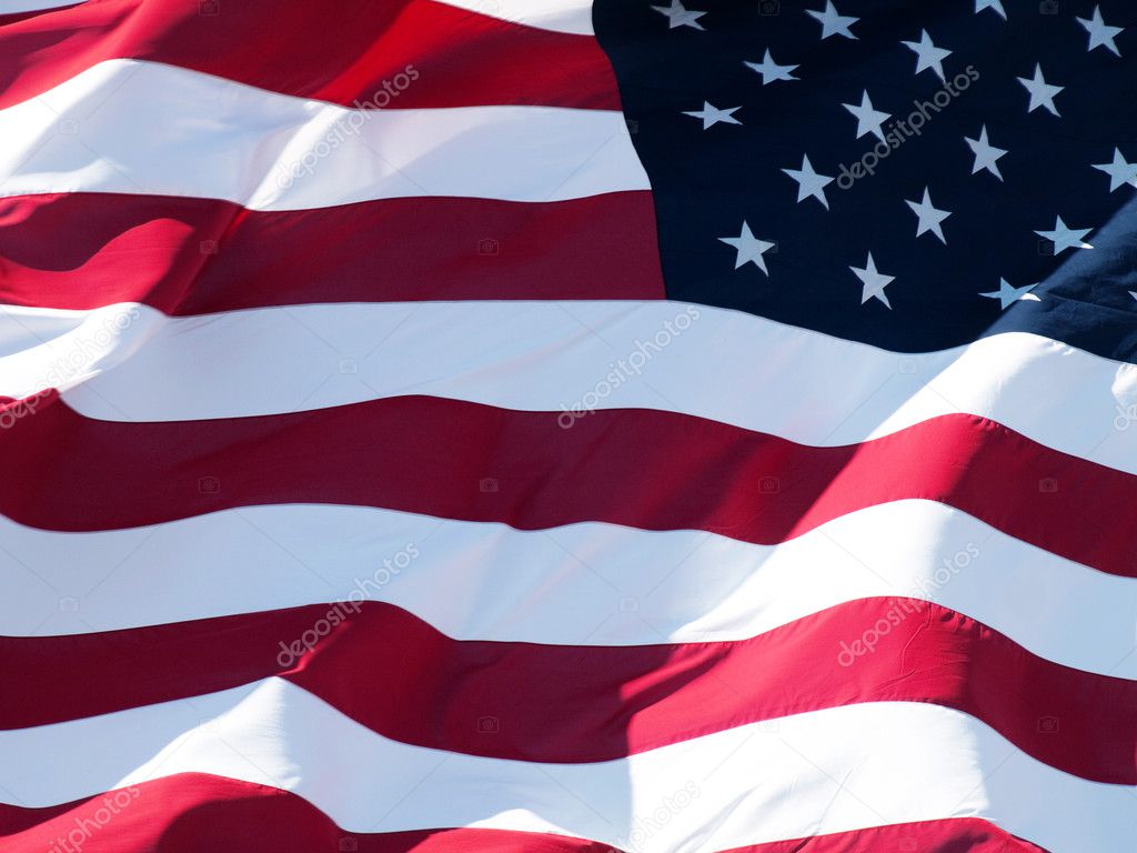 Usa Flag Waving Wallpaper