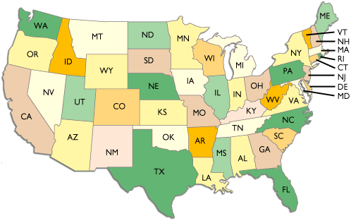 Usa States Abbreviations