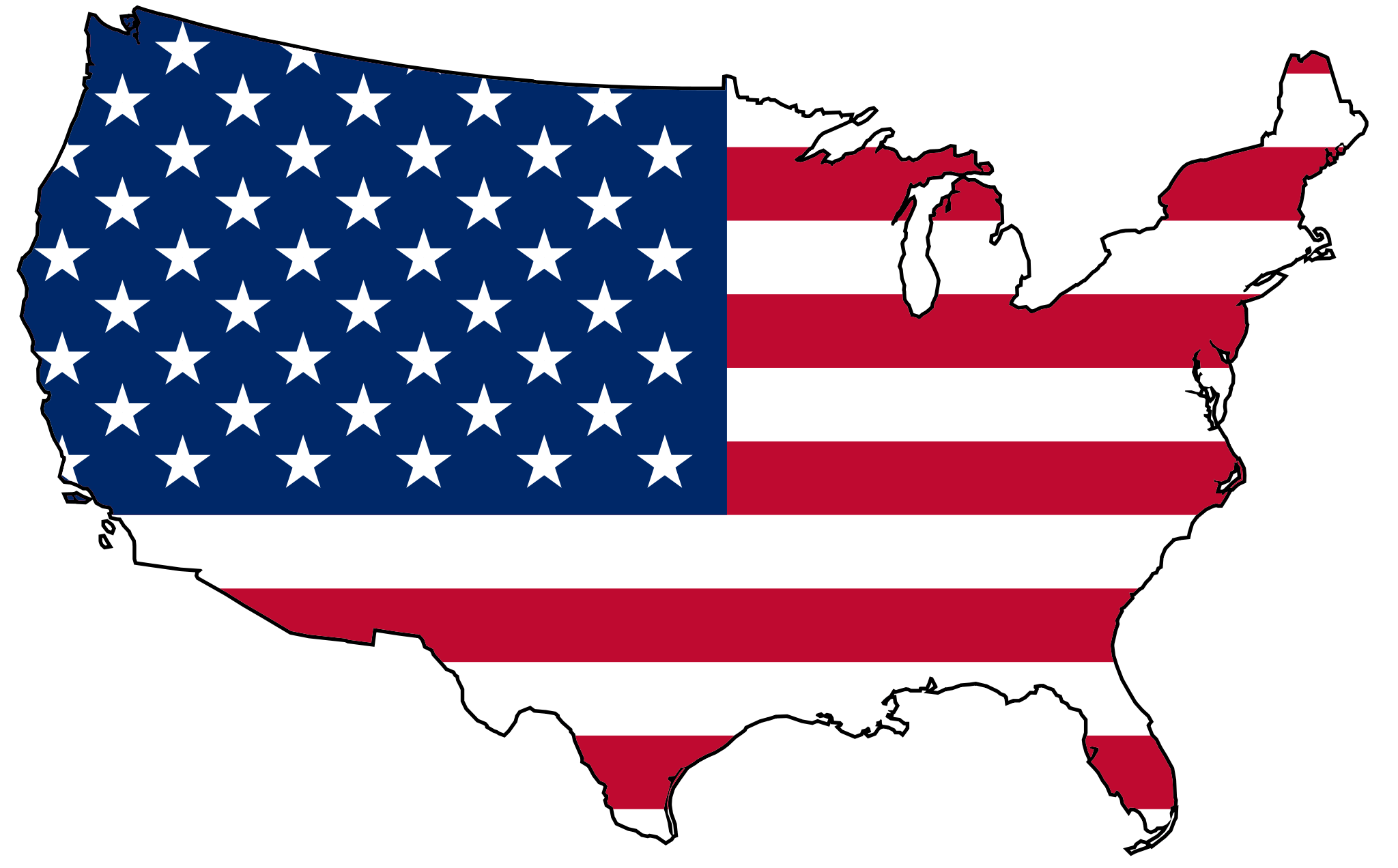 Usa States Flags