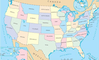 Usa States Map