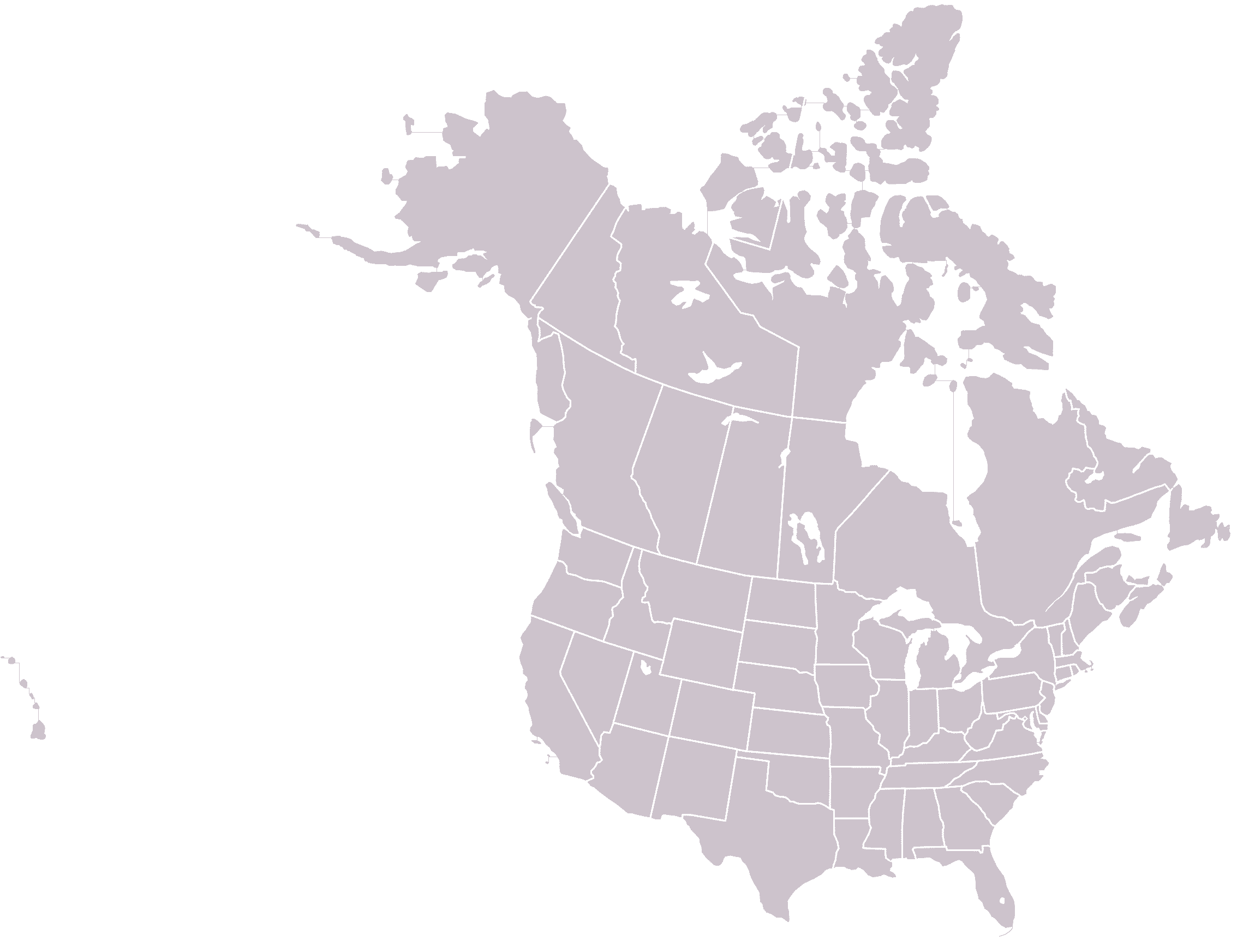 Usa States Map Blank