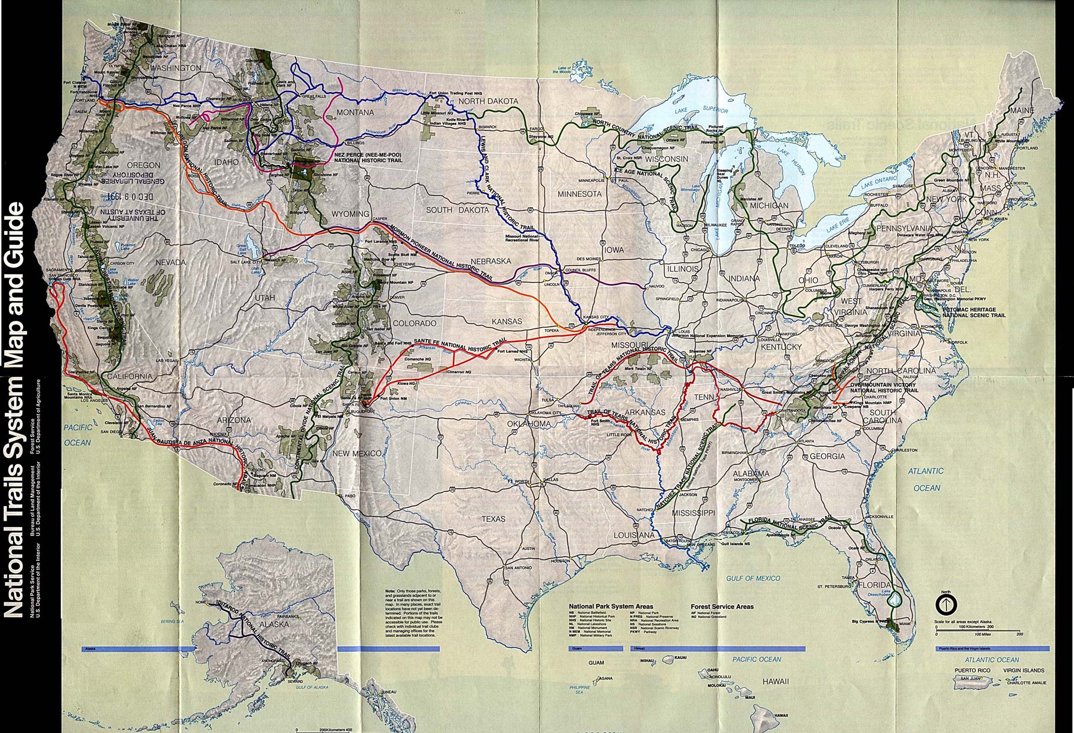 Usa States Map Pdf