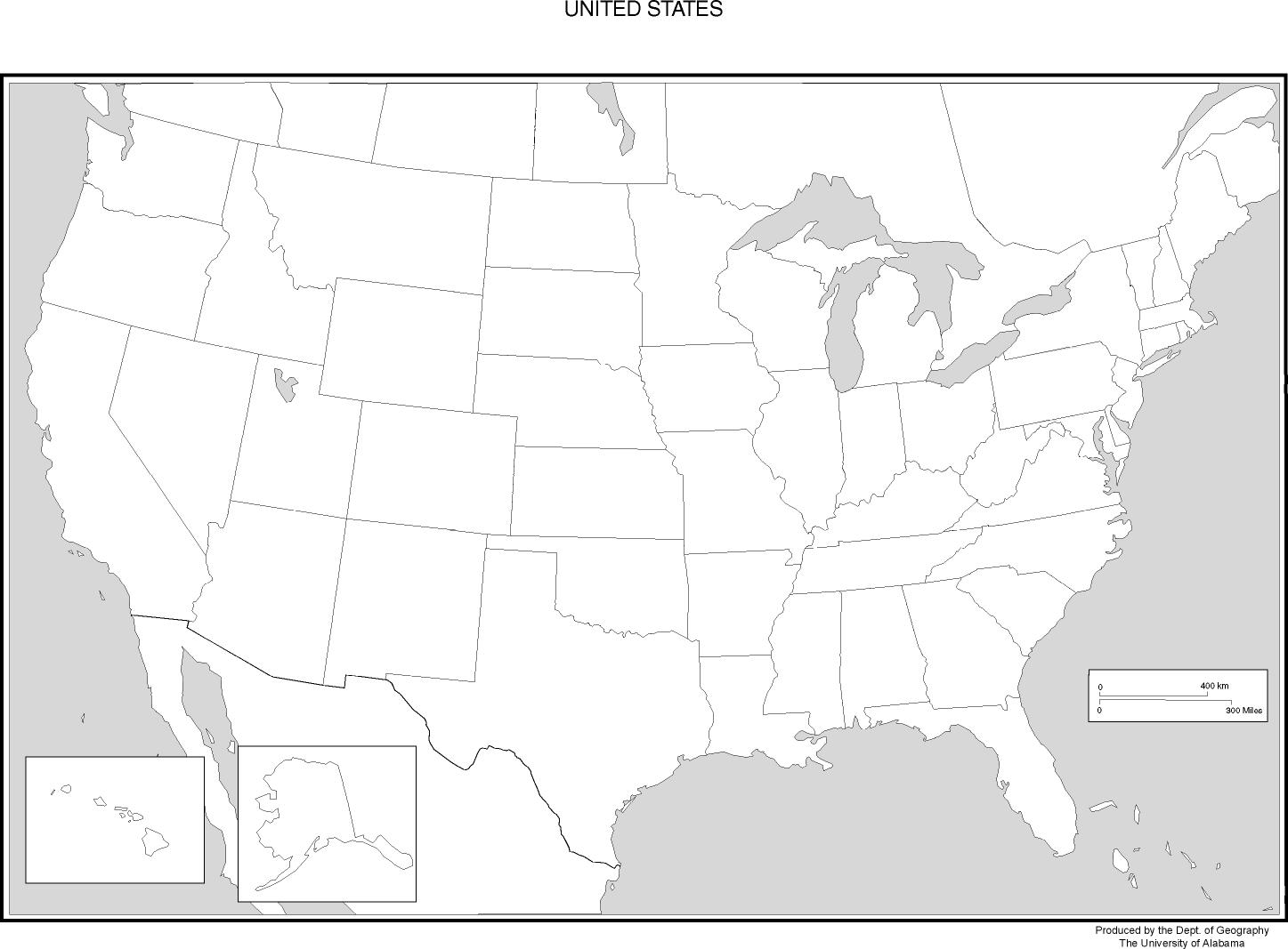 Usa States Map Pdf