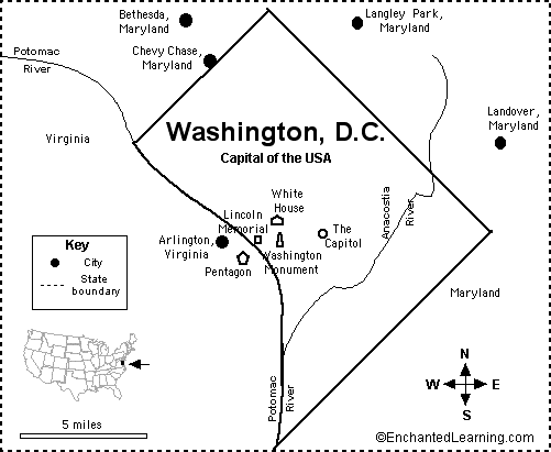 Usa States Map Quiz