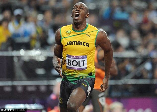 Usain Bolt Olympics 100m