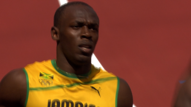 Usain Bolt Olympics 100m