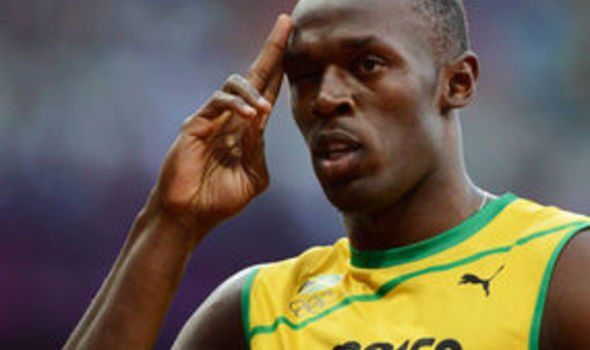 Usain Bolt Olympics 100m