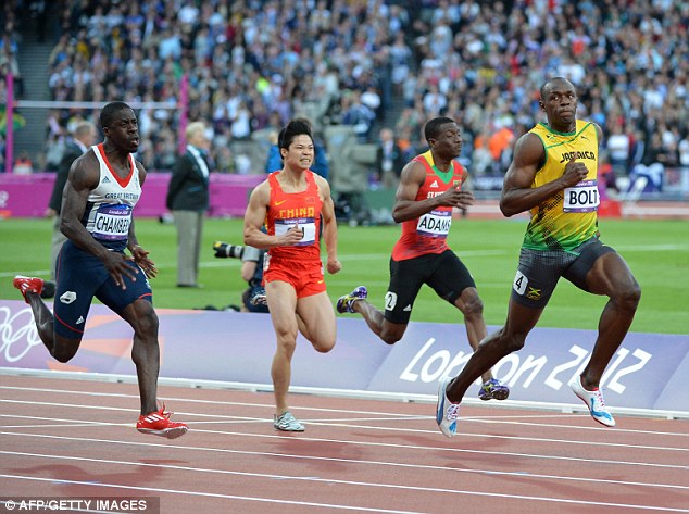 Usain Bolt Olympics 100m