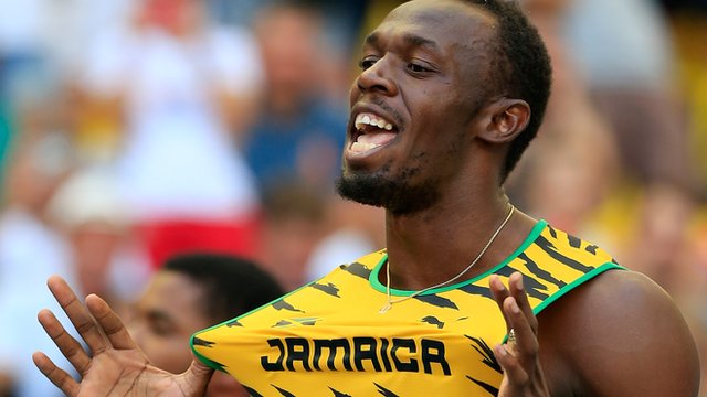 Usain Bolt Olympics 100m