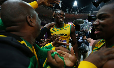 Usain Bolt Olympics 100m