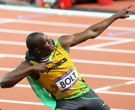 Usain Bolt Pose 2012