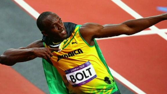 Usain Bolt Pose Running