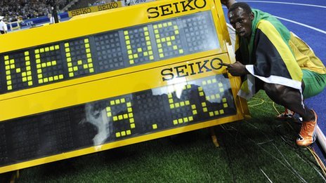 Usain Bolt World Record Hd