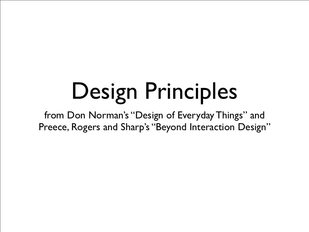 User Interface Design Principles Ppt