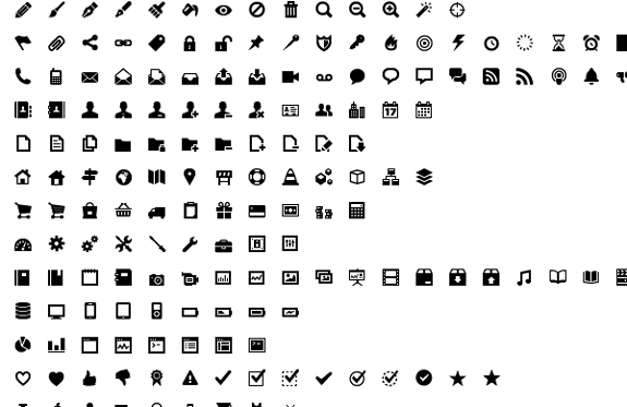 User Interface Icons Vector