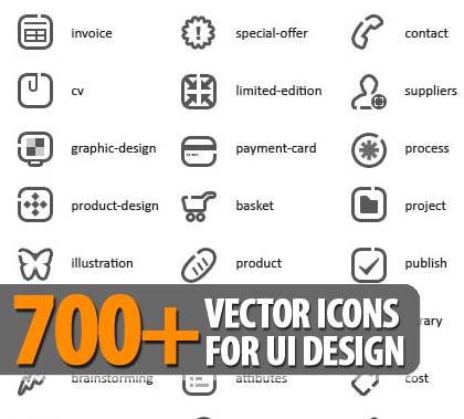 User Interface Icons Vector