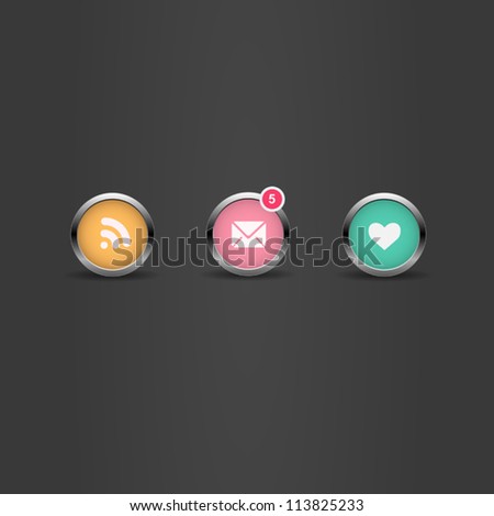 User Interface Icons Vector