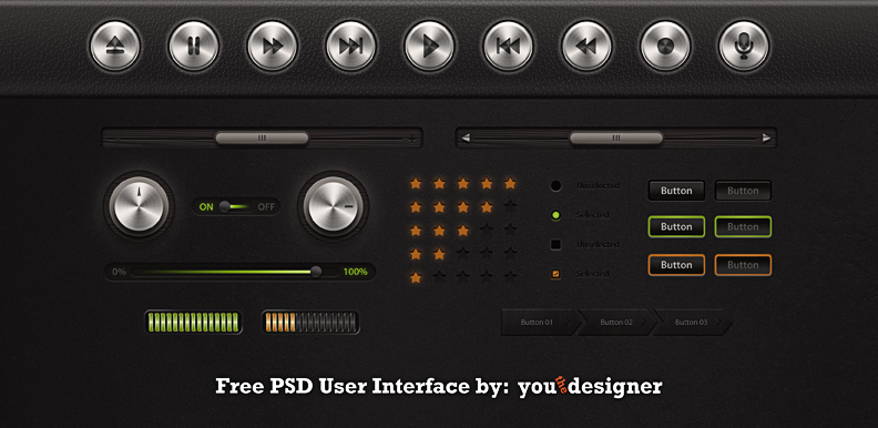 User Interface Templates Free