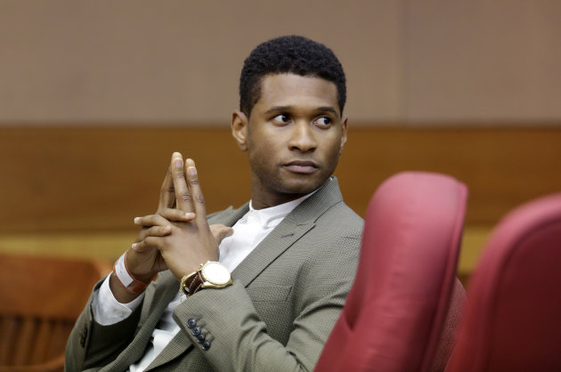 Usher 2013 Hair