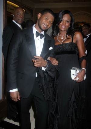 Usher And Wife 2013