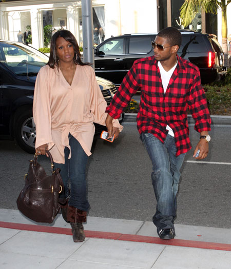 Usher And Wife