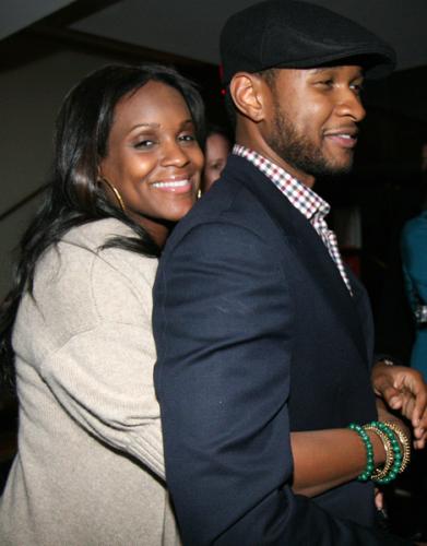 Usher And Wife