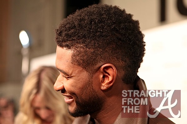 Usher Haircut 2012