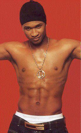 Usher Shirtless