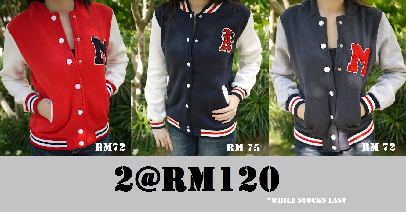 Varsity Jacket Blogshop Malaysia