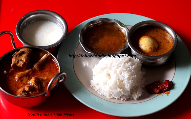 Vegetarian Indian Food Thali