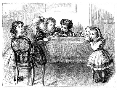 Victorian Children Playing Games